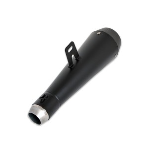 AUSPUFF SCHALLDAMPFER UNIVERSAL SLIP-ON GP STYLE M4 30 CM. SCHWARZ FÜR MOTORRÄDER