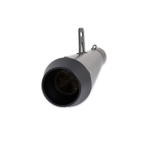 EXHAUST MUFFLER UNIVERSAL SLIP-ON GP STYLE M4 30 CM. SCHWARZ FOR MOTORCYCLES