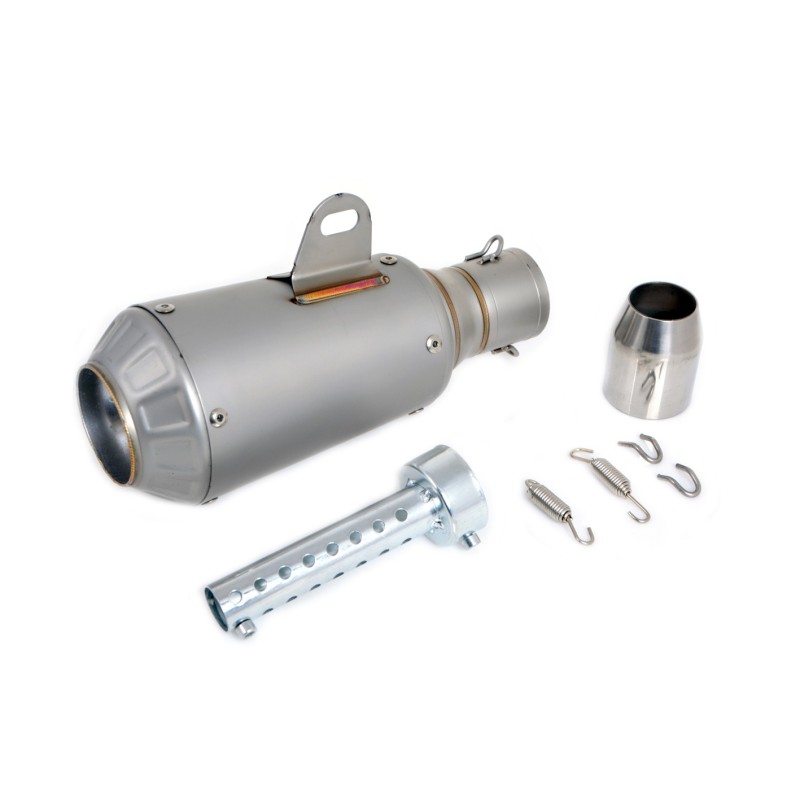 SCARICO MARMITTA UNIVERSALE SLIP-ON HYPERMOTARD INOX PER MOTO