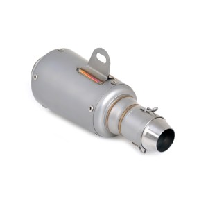 SCARICO MARMITTA UNIVERSALE SLIP-ON HYPERMOTARD INOX PER MOTO