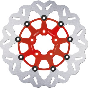 FRONT BRAKE ROTOR FLOATING GALFER RED WAVE HARLEY DAVIDSON SOFTAIL 2018-2024