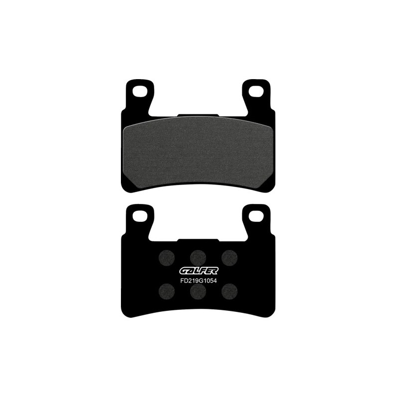 FRONT BRAKE PADS GALFER SEMI-SINTERED HARLEY DAVIDSON SOFTAIL 2018-2024