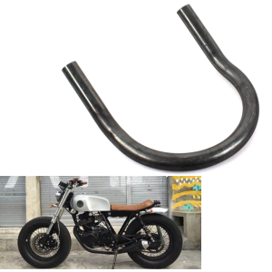 GEBOGENE 1" RAHMENROHR 213 MM KURZE ECKE 20° FÜR MOTORRAD