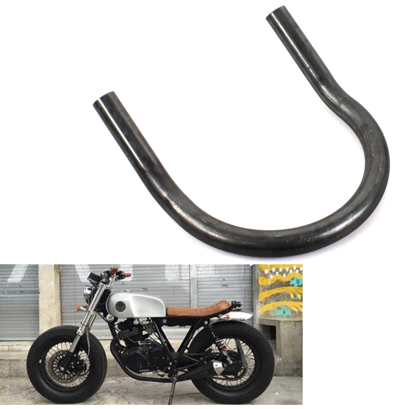 SHORT CURVED FRAME 1" TUBE HOOP 213 MM ANGLE 20° FOR MOTORCYCLE