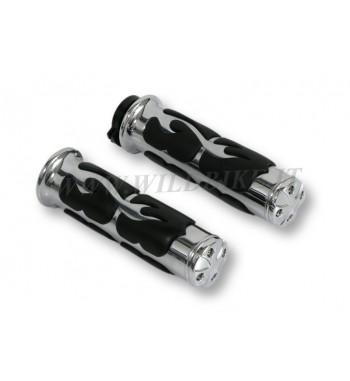 MANOPOLE KURYAKYN CROMATE ISO FLAME PER MOTO HONDA