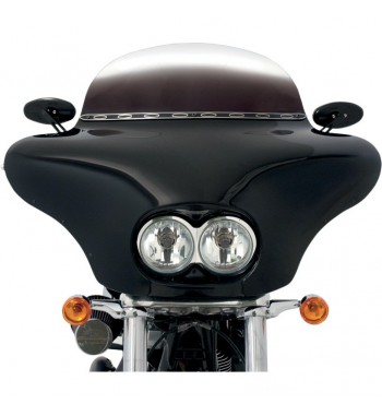 BATWING VERKLEIDUNG WINDSCHUTZSCHEIBE HARLEY DAVIDSON FXDF FAT BOB 2008-17