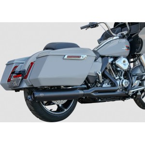 AUSPUFF SYSTEM 2IN1 S&S GNX45 RACE SCHWARZ HARLEY DAVIDSON FLH FLT TOURING 2017-2025