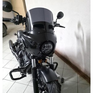 CARÉNAGE PARE-BRISE ROAD WARRIOR NOIR INDIAN CHIEF 2022-25