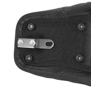 SITZBANK KOMFORT LEDER MIT GELPOLSTERUNG DNA KING TUCK&ROLL SCHWARZ HARLEY DAVIDSON FLH FLT TOURING 2008-2023