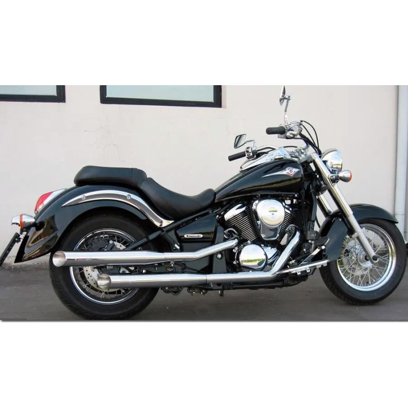 EXHAUSTS SYSTEM MCJ ROYAL 80 EU APPROVED FOR KAWASAKI VN 900 2006-2016