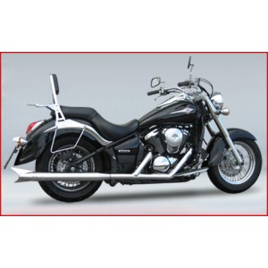 AUSPUFF SYSTEM MCJ 2IN2 ROYAL 80 RECHTS/LINKS UE ZULASSUNG KAWASAKI VN 900 2006-2016