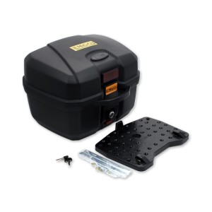 TRUNK RACK DELUXE HARD TRAVEL CASE FOR MOTORCYCLE