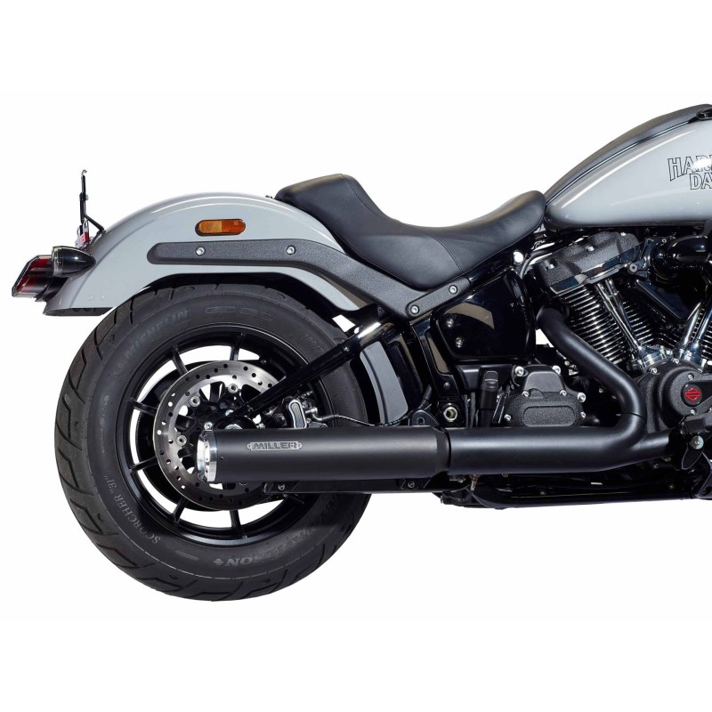 POT D'ÉCHAPPEMENT SLIP-ON MILLER LIBERTY 4" APPROUVÉ UE HARLEY DAVIDSON SOFTAIL 2025-2026