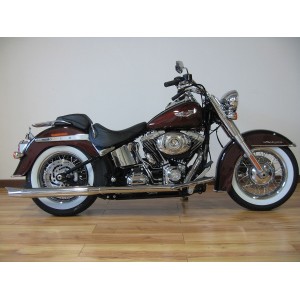 SCARICHI MARMITTE MCJ 2IN2 ROYAL 80 DX/SX HARLEY DAVIDSON FXST FLST SOFTAIL 1993-2006