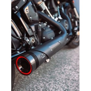 EXHAUSTS MCJ 2IN1 MEGAPHONE RACE EU APPROVED HARLEY DAVIDSON SOFTAIL 2025-2026