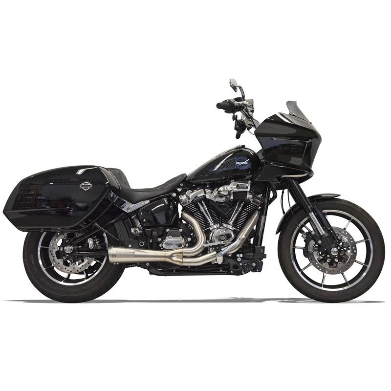 INOX EXHAUST SYSTEMS BASSANI 2-1 RIPPER SHORT HARLEY DAVIDSON FXLRST LOW RIDER ST 2022-2025