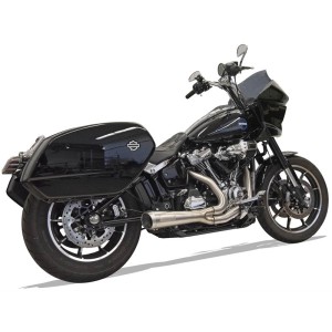 SYSTÈME D'ÉCHAPPEMENT BASSANI 2-1 RIPPER SHORT INOX HARLEY DAVIDSON FXLRST LOW RIDER ST 2022-2025