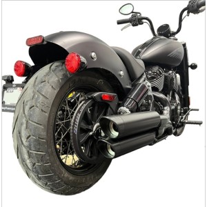 POT DÉCHAPPEMENTS TAB PERFORMANCE SLIP-ON 3.5" NOIR INDIAN CHIEF 2021-2026