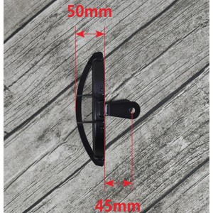 GRILLE DE PROTECTION DE PHARE NOIR 170 MM MOTO CAFE RACER