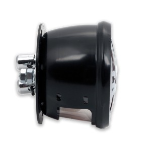 FANALE POSTERIORE TONDO VINCENT STYLE STOP LENTE ROSSA MOTO E HARLEY DAVIDSON