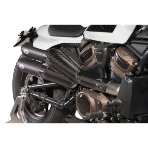 BLACK EXHAUST SLIP-ON VP EU APPROVED HARLEY DAVIDSON RH 1250 S ABS SPORTSTER 2021-2024