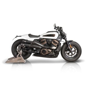 BLACK EXHAUST SLIP-ON VP EU APPROVED HARLEY DAVIDSON RH 1250 S ABS SPORTSTER 2021-2024