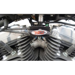 POTS D'ÉCHAPPEMENTS MCJ EDITION 100 SLIP-ON APPROUVÉ EU HARLEY DAVIDSON FLH FLT TOURING 2025-2026