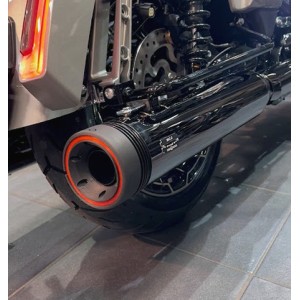EXHAUSTS MUFFLERS MCJ SLIP-ON EDITION 100 EU APPROVED HARLEY DAVIDSON FLH FLT TOURING 2025-2026