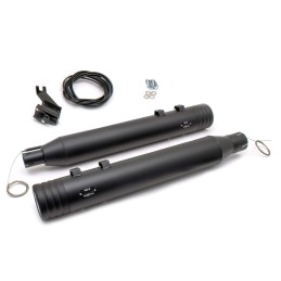 POTS D'ÉCHAPPEMENTS MCJ EDITION 120 SLIP-ON APPROUVÉ EU HARLEY DAVIDSON FLH FLT TOURING 2025-2026