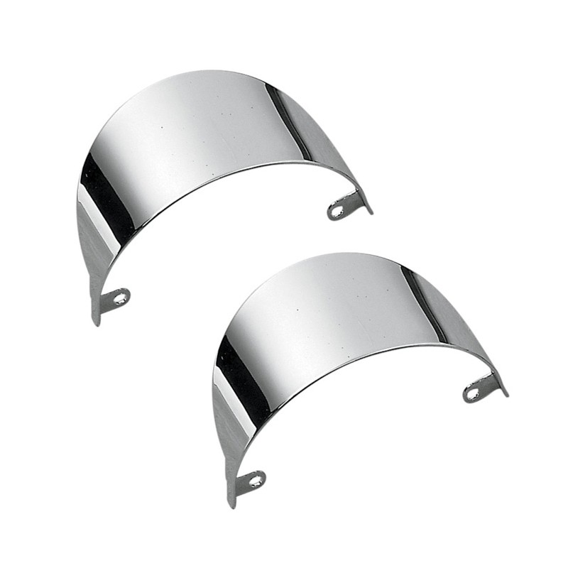 CHROMVISIERE für BLINKER VORDER HARLEY DAVIDSON FLH TOURING 1994-2013