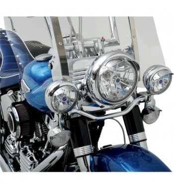 FRONT VISORS CHROME FOR TURN SIGNAL HARLEY DAVIDSON FLH TOURING 2014-2023