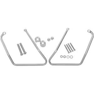 TELAI CROMATI DI SUPPORTO SOSTEGNO BORSE HARLEY DAVIDSON XL SPORTSTER 1994-2003