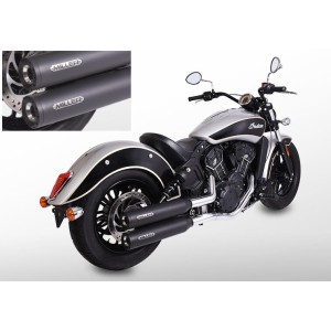 AUSPUFFANLAGEN SLIP-ON MILLER YUMA 3 EU ZULASSUNG INDIAN SCOUT 2021-2024