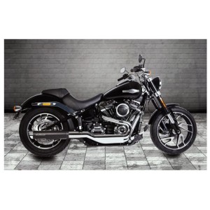 POT D'ÉCHAPPEMENT SLIP-ON MILLER INDIPENDENCE HARLEY DAVIDSON FLSB SPORT GLIDE 2018-2024