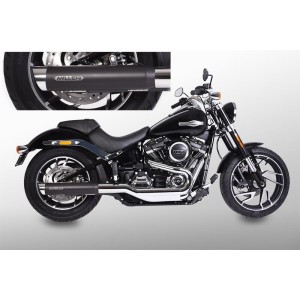 POT D'ÉCHAPPEMENT SLIP-ON MILLER INDIPENDENCE HARLEY DAVIDSON FLSB SPORT GLIDE 2018-2024