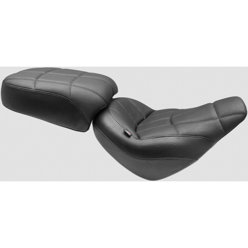 SELLA COMFORT MUSTANG 2-UP TOURING DELUXE CUBE HARLEY DAVIDSON SOFTAIL FXBB STREET BOB 18-24