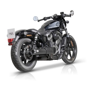 AUSPUFFANLAGEN SLIP-ON VP REVOLVER SCHWARZ EU ZULASSUNG HARLEY DAVIDSON RH 975 NIGHTSTER 2022-2026