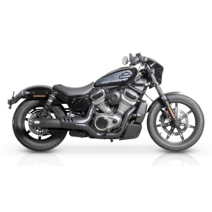 POT D'ÉCHAPPEMENT SLIP-ON VP REVOLVER NOIR APPROUVE UE HARLEY DAVIDSON RH 975 NIGHTSTER 2022-2026