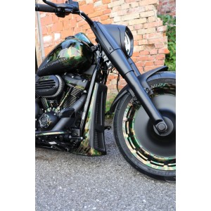 TRINKGELD SCHUTZ KÜHLER SPOILER HARLEY DAVIDSON SOFTAIL 2018-2024