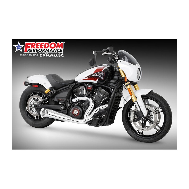 SCARICO COMPLETO 2IN1 SPORT SHORTY TURN-OUT INDIAN SCOUT 2025-2026