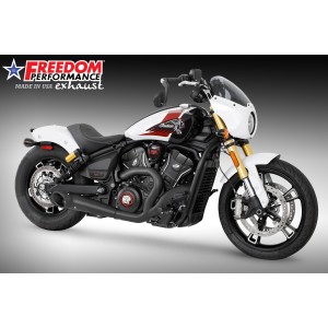 EXHAUST SYSTEM 2IN1 SPORT SHORTY TURN-OUT INDIAN SCOUT 2025-2026