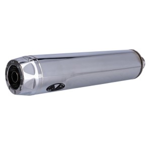 EXHAUST MUFFLER SLIP-ON 2INTO1 REBEL SERIES 4" EU APPROVED INDIAN SCOUT 2025-2026