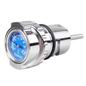 CHROME CNC POP-UP OIL DIPSTICK TEMPERATURE GAUGE HARLEY DAVIDSON XL SPORTSTER 2004-2021