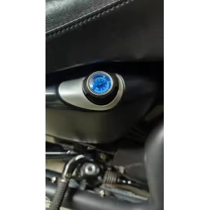 BOUCHON CNC POP-UP TEMPÉRATURE D'HUILE NOIR HARLEY DAVIDSON XL SPORTSTER 2004-2021