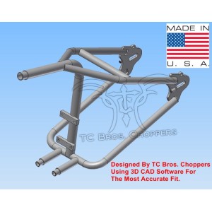 KIT TELAIO RIGIDO HARDTAIL PER PNEUMATICI 180-200 HARLEY DAVIDSON XL SPORTSTER 1982-2003