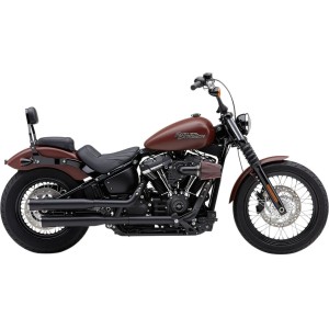 POT D'ECHAPPEMENTS COBRA RPT 3" SLIP-ON NOIR HARLEY DAVIDSON SOFTAIL 2018-2024