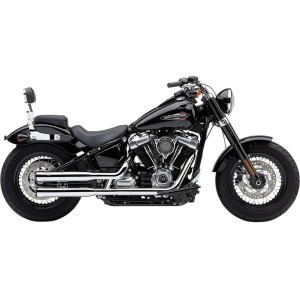 EXHAUSTS MUFFLERS COBRA RPT 3" SLIP ON HARLEY DAVIDSON SOFTAIL 2018-2026