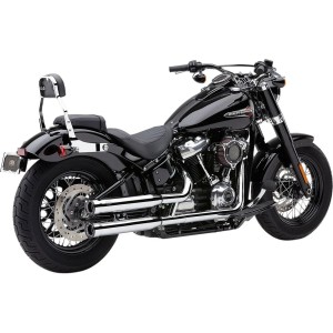 EXHAUSTS MUFFLERS COBRA RPT 3" SLIP ON HARLEY DAVIDSON SOFTAIL 2018-2026