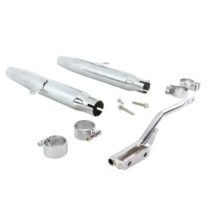 KIT DE SILENCIEUX 3" SLIP-ON TAPERED CHROMEHARLEY DAVIDSON XL SPORTSTER 1986-2003