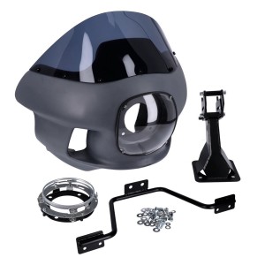 PAREBRISE CARÉNAGE SHARKTAIL CUSTOM HARLEY DAVIDSON SOFTAIL 2018-2024